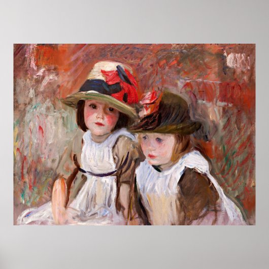 Dorpskinderen, beroemd kunstwerk, Poster (Voorkant)