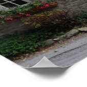 Dorpspub in de Cotswolds posterprint Poster (Hoek)
