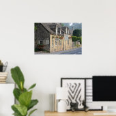 Dorpspub in de Cotswolds posterprint Poster (Thuiskantoor)