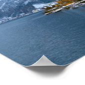 dorpsstaat op het meer van salzburg oostenrijk poster (Hoek)