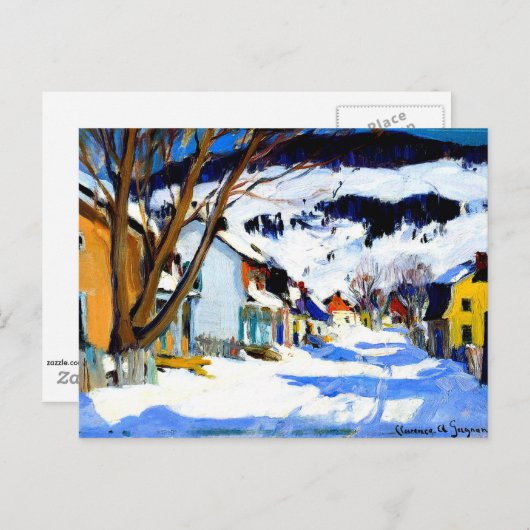 Dorpstraat, Bair-Saint Paul Briefkaart (Voorkant / Achterkant)