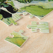 Dorpstraat en trappen Auvers, Figuren Legpuzzel (Zijkant)