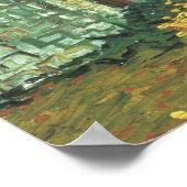 Dorpstraat in Auvers van Vincent van Gogh Poster (Hoek)