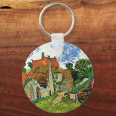 Dorpstraat van Vincent van Gogh Sleutelhanger (Voorkant)