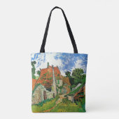 Dorpstraat van Vincent van Gogh Tote Bag (Achterkant)