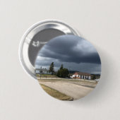 dorpswolken ronde button 5,7 cm (Voorkant /achterkant)