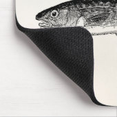 Dorse Fish - Marine Fishing Sjabloon Blank Muismat (Hoek)