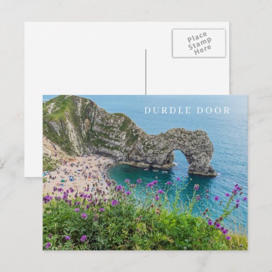 Dorset Durdle Door ansichtkaart Briefkaart (Voorkant / Achterkant)