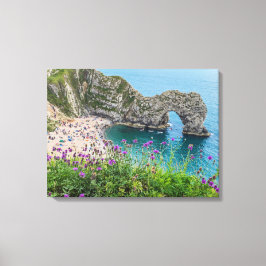 Dorset Durdle Door uitzicht canvas print