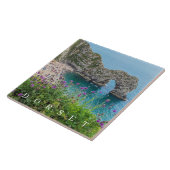 Dorset Durdle Door uitzicht keramische tegel Tegeltje (Zijkant)