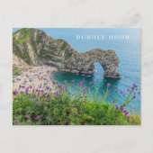 Dorset Durdle uitzicht briefkaart (Voorkant)