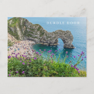Dorset Durdle uitzicht briefkaart
