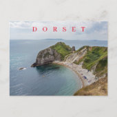 Dorset Jurassic Coast uitzicht briefkaart (Voorkant)