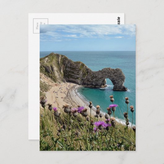 Dorset van de Durdle Deuren Briefkaart (Voorkant / Achterkant)