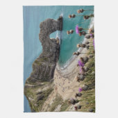 Dorset van de Durdle Deuren Theedoek (Verticaal)