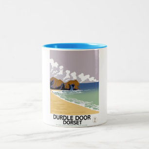 Dorset van de Durdle Deuren Tweekleurige Koffiemok