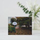 Dorset, Vermont Town Sign Briefkaart (Staand voorkant)