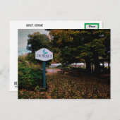 Dorset, Vermont Town Sign Briefkaart (Voorkant / Achterkant)