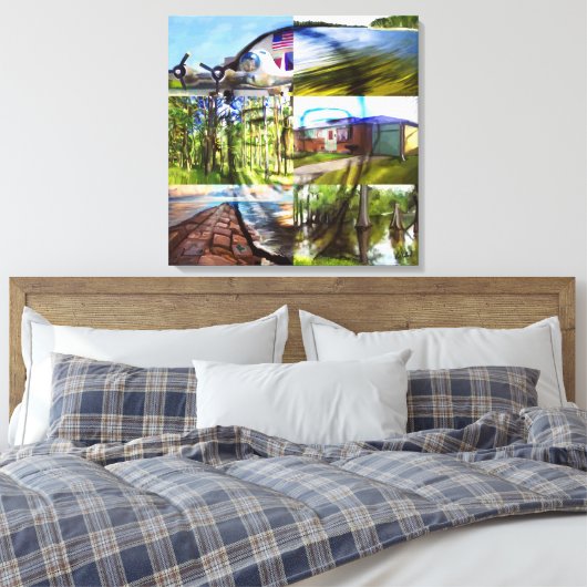 Dorsey Canvas Afdruk (Insitu (Slaapkamer))