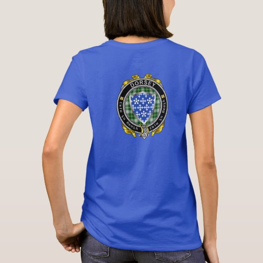 Dorsey/Darcy Iers Schild Dames T-Shirt (Achterkant)