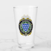 Dorsey/Darcy Irish Shield Beer Glass Glas (Achterkant)
