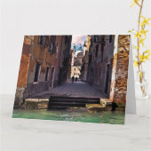 DORSODURO MORGEN groot Wenskaart Kaart (Gele Bloem)