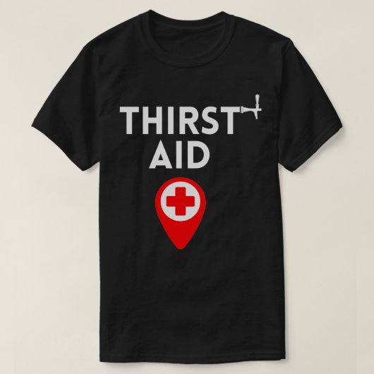 Dorst Aid Funny Bartender Gift Bartending Joke Mi T-shirt (Design voorkant)