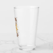 Dorst naar jou Grappige Romantische Retro Grap Glas (Links)