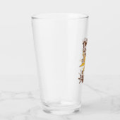 Dorst naar jou Grappige Romantische Retro Grap Glas (Rechts)