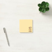 Dorst naar jou Grappige Romantische Retro Grap Post-it® Notes (Kantoor)