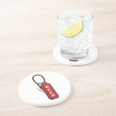 Dorst Quencher Beer Zandsteen Onderzetter (Zijkant)