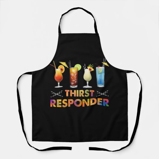 Dorst Response Responder Funny Bartender Mixologi Schort (Voorkant)