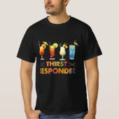 Dorst Response Responder Funny Bartender Mixologi T-shirt (Voorkant)