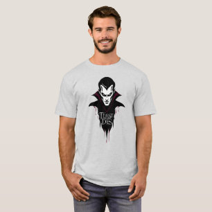 Dorst sterft nooit aan vampierkunst t-shirt