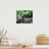 Dorstig na het werk poster (Keuken)