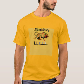 dorstige tijger t-shirt