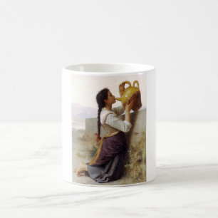 Dorsty Girl Drink van een Jug (landschap) Koffiemok
