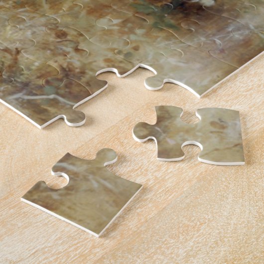 Dorsty Girl Drink van een Jug (landschap) Legpuzzel (Zijkant)