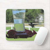 Dorsty Hummingbird and Feeder Muismat (Met muis)