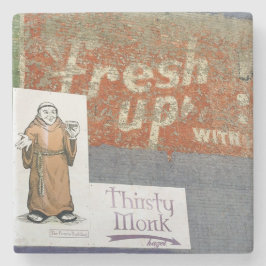 Dorsty Monk, Asheville, Thirsty Monk Stenen Onderzetter