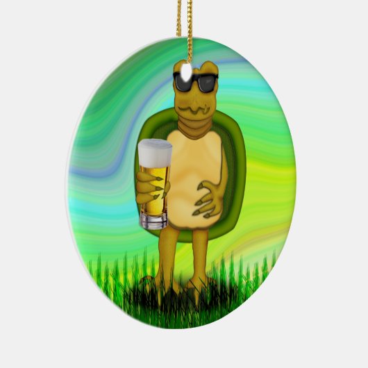 Dorsty Turtle Keramisch Ornament (Rechts)