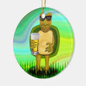 Dorsty Turtle Keramisch Ornament (Links)