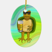 Dorsty Turtle Keramisch Ornament (Voorkant)