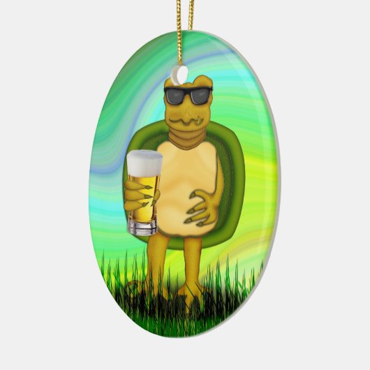 Dorsty Turtle Keramisch Ornament (Links)