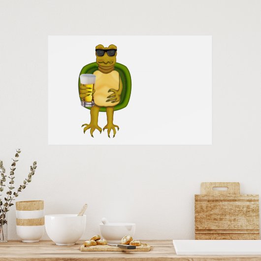 Dorsty Turtle Poster (Keuken)