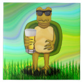 Dorsty Turtle Tegeltje (Voorkant)