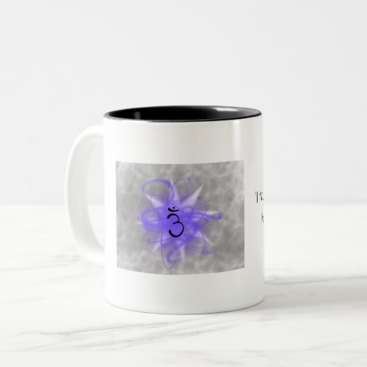 Dort Eye Chakra Coffee mok met bevestiging (Voorkant links)