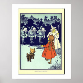 Dorthey ontmoet Munckins De wonderbaarlijke tovena Poster