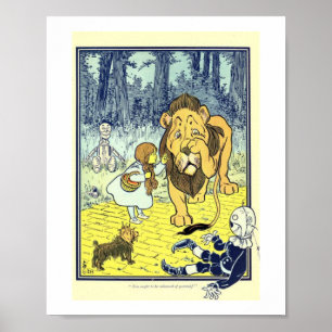 Dorthey, Scare Crow & Tin Man ontmoeten Cowardly L Poster