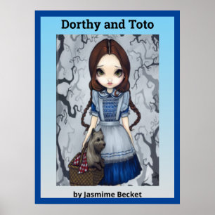 Dorthy en Toto door Jasmine Becket Poster